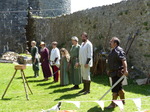 FZ029521 Medieval weapons demonstration .jpg